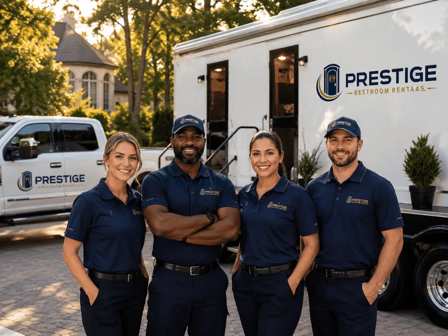 Trusted Luxury Portable Restrooms company in Williamsburg, NM
